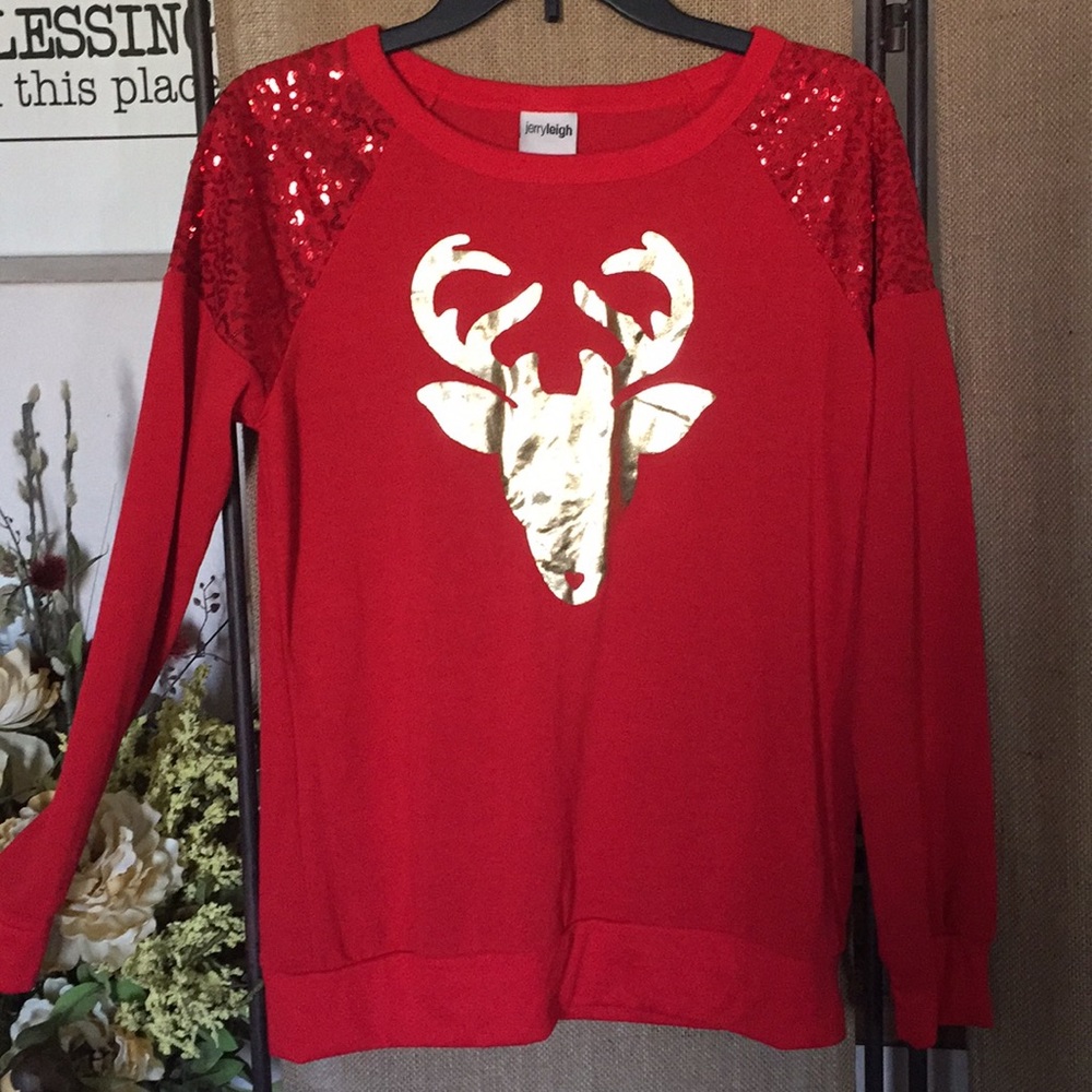 Jerry Leigh long sleeve sweater